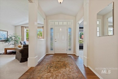 Discover this stunning single-level home nestled on the Eagle on Eagle Hills Golf Course in Idaho - for sale on GolfHomes.com, golf home, golf lot
