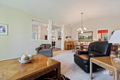 Discover this stunning single-level home nestled on the Eagle on Eagle Hills Golf Course in Idaho - for sale on GolfHomes.com, golf home, golf lot