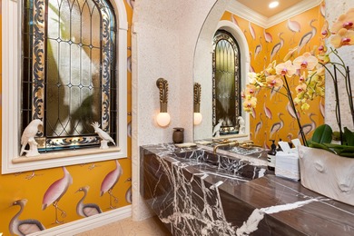 The Golden Lion Estate is a bold, masterfully reimagined on Boca Raton Resort and Club in Florida - for sale on GolfHomes.com, golf home, golf lot