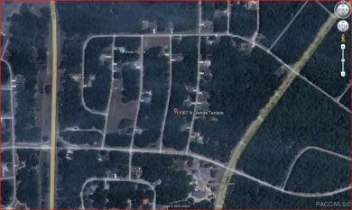 Prime building lot for your unique dream home in peaceful Citrus on Citrus Springs Country Club in Florida - for sale on GolfHomes.com, golf home, golf lot