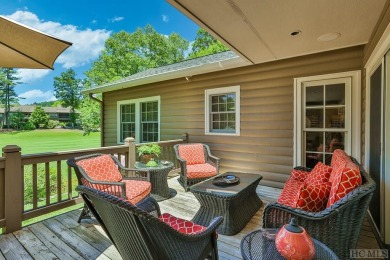 This first fairway home at Highlands Country Club combines a on Highlands Country Club in North Carolina - for sale on GolfHomes.com, golf home, golf lot