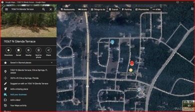 Prime building lot for your unique dream home in peaceful Citrus on Citrus Springs Country Club in Florida - for sale on GolfHomes.com, golf home, golf lot