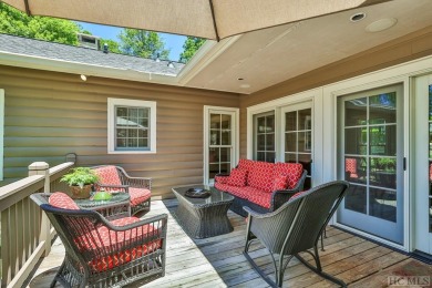 This first fairway home at Highlands Country Club combines a on Highlands Country Club in North Carolina - for sale on GolfHomes.com, golf home, golf lot