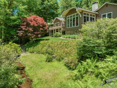 This first fairway home at Highlands Country Club combines a on Highlands Country Club in North Carolina - for sale on GolfHomes.com, golf home, golf lot