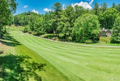 This first fairway home at Highlands Country Club combines a on Highlands Country Club in North Carolina - for sale on GolfHomes.com, golf home, golf lot