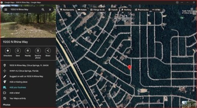 **Prime Corner Lot for Sale** This deeded community has no on Citrus Springs Country Club in Florida - for sale on GolfHomes.com, golf home, golf lot