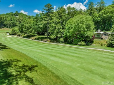 This first fairway home at Highlands Country Club combines a on Highlands Country Club in North Carolina - for sale on GolfHomes.com, golf home, golf lot