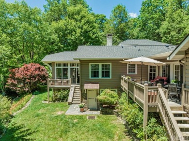 This first fairway home at Highlands Country Club combines a on Highlands Country Club in North Carolina - for sale on GolfHomes.com, golf home, golf lot