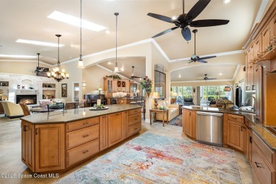 Enjoy luxury living with elegant indoor  outdoor features on Indian River Colony Club in Florida - for sale on GolfHomes.com, golf home, golf lot