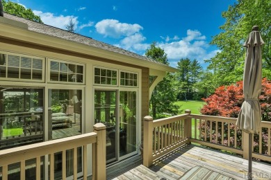 This first fairway home at Highlands Country Club combines a on Highlands Country Club in North Carolina - for sale on GolfHomes.com, golf home, golf lot