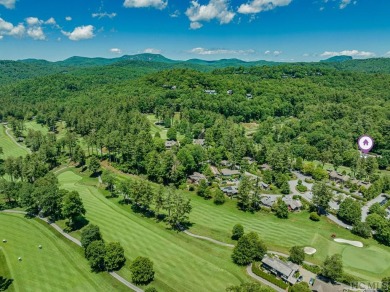 This first fairway home at Highlands Country Club combines a on Highlands Country Club in North Carolina - for sale on GolfHomes.com, golf home, golf lot