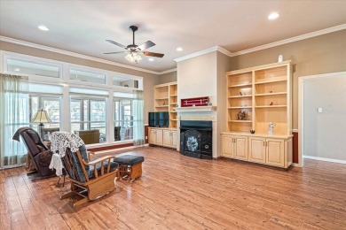 PRIDE OF OWNERSHIP is reflected at every turn in this spacious on Pecan Plantation Country Club in Texas - for sale on GolfHomes.com, golf home, golf lot