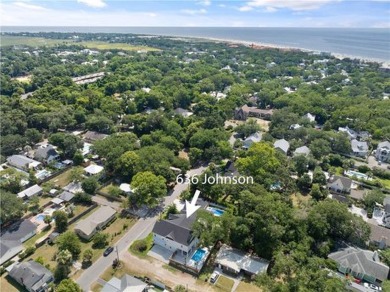 This exquisite, custom built St. Simons Island beach house is on Sea Island Golf Club in Georgia - for sale on GolfHomes.com, golf home, golf lot