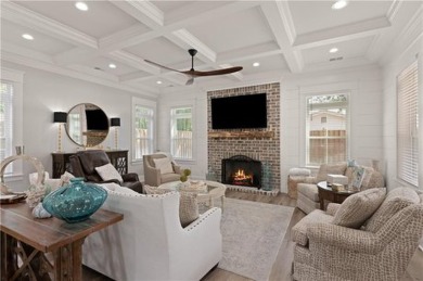 This exquisite, custom built St. Simons Island beach house is on Sea Island Golf Club in Georgia - for sale on GolfHomes.com, golf home, golf lot