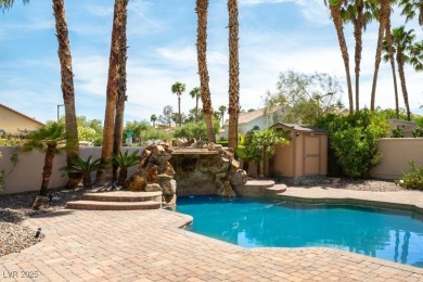**GORGEOUS ** RESORT STYLE BACKYARD OASIS - CUSTOM POOL w on TPC at Summerlin in Nevada - for sale on GolfHomes.com, golf home, golf lot