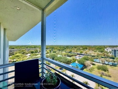 Million Dollar Views from this corner PENTHOUSE unit! From the on Palm-Aire Country Club and Resort - The Oaks in Florida - for sale on GolfHomes.com, golf home, golf lot