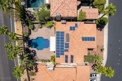 **GORGEOUS ** RESORT STYLE BACKYARD OASIS - CUSTOM POOL w on TPC at Summerlin in Nevada - for sale on GolfHomes.com, golf home, golf lot