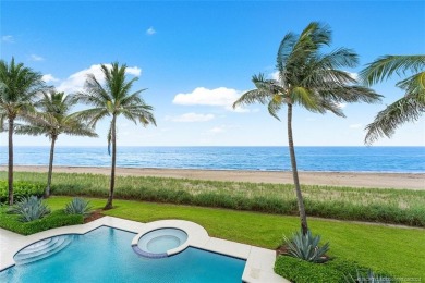 This stunning 10,000 sq ft oceanfront estate embodies luxury on Sailfish Point Golf Club, Inc. in Florida - for sale on GolfHomes.com, golf home, golf lot