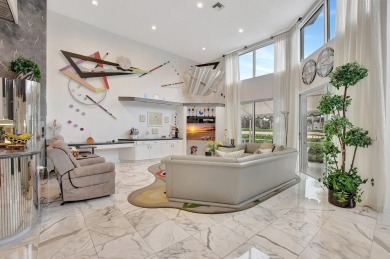 One-story, 4 bedroom + office home with Southwest exposure and on St. Andrews Country Club of Boca Raton in Florida - for sale on GolfHomes.com, golf home, golf lot