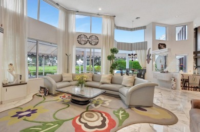 One-story, 4 bedroom + office home with Southwest exposure and on St. Andrews Country Club of Boca Raton in Florida - for sale on GolfHomes.com, golf home, golf lot