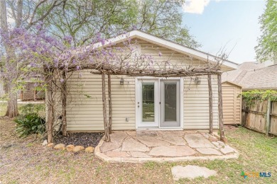 This charming 1950s home in the heart of New Braunfels is full on Landa Park Golf Course in Texas - for sale on GolfHomes.com, golf home, golf lot