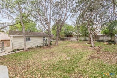 This charming 1950s home in the heart of New Braunfels is full on Landa Park Golf Course in Texas - for sale on GolfHomes.com, golf home, golf lot