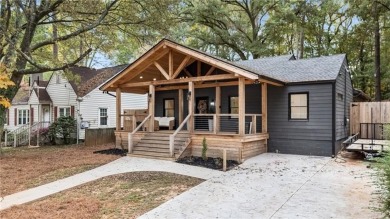 Charm galore at this newly renovated bungalow in Parkview on Charlie Yates Golf Course in Georgia - for sale on GolfHomes.com, golf home, golf lot