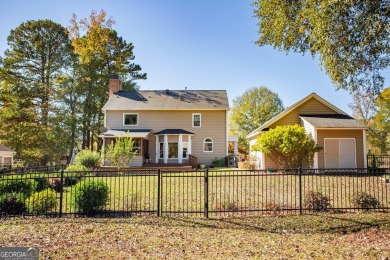 Stunning Home with Golf Course Views, Spacious Backyard, and on Canongate On White Oak Golf Course in Georgia - for sale on GolfHomes.com, golf home, golf lot