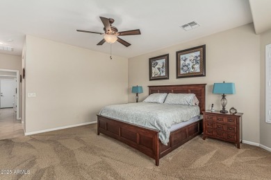 Immaculate 2-Bedroom + Den, 2.5-Bath Home with Open Floor Plan & on Tuscany Falls At Pebble Creek in Arizona - for sale on GolfHomes.com, golf home, golf lot