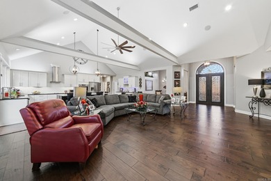 Beautifully set in a prestigious golf community, this inviting on Greystone Country Club in Arkansas - for sale on GolfHomes.com, golf home, golf lot