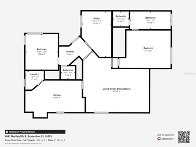 Start the new year in this beautifully maintained 2BR/2BA plus on Peridia Golf and Country Club in Florida - for sale on GolfHomes.com, golf home, golf lot