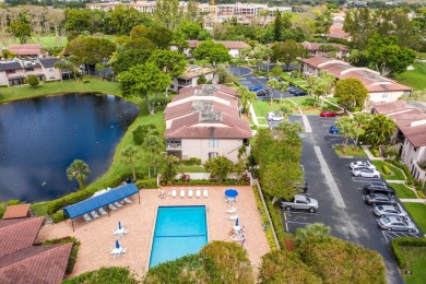 Ground floor 2-bedroom, 2-bathroom condo, perfectly positioned on Boca Lago Golf and Country Club in Florida - for sale on GolfHomes.com, golf home, golf lot