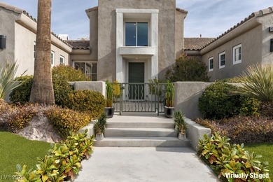 Set behind the gates of Red Rock Country Club, this luxury on Red Rock Country Club in Nevada - for sale on GolfHomes.com, golf home, golf lot