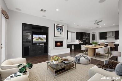 Set behind the gates of Red Rock Country Club, this luxury on Red Rock Country Club in Nevada - for sale on GolfHomes.com, golf home, golf lot