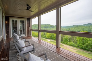 Perched above Lake Burton overlooking stunning views of the lake on Waterfall Country Club in Georgia - for sale on GolfHomes.com, golf home, golf lot