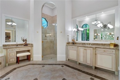 Discover unparalleled luxury at 6489 Highcroft Drive, an on Quail West Golf and Country Club in Florida - for sale on GolfHomes.com, golf home, golf lot