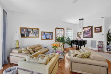 Rarely available single-story courtyard home perfectly situated on  in Florida - for sale on GolfHomes.com, golf home, golf lot