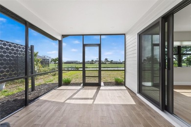 Modern Luxury Meets Beautiful Pond and Golf Course Views in This on Rotonda Golf and Country Club The Hills Course in Florida - for sale on GolfHomes.com, golf home, golf lot