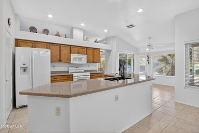 Beautifully maintained home in the 55+ golf course community of on Corte Bella Golf Club in Arizona - for sale on GolfHomes.com, golf home, golf lot