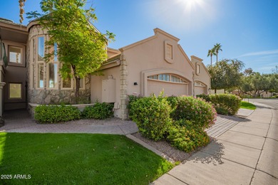 What a sanctuary! This beautiful townhome awaits you in the on Starfire At Scottsdale Country Club in Arizona - for sale on GolfHomes.com, golf home, golf lot