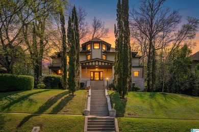 Step back in time in this stately 1915 home rich with timeless on Highland Park Golf Course in Alabama - for sale on GolfHomes.com, golf home, golf lot
