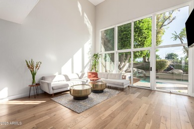 What a sanctuary! This beautiful townhome awaits you in the on Starfire At Scottsdale Country Club in Arizona - for sale on GolfHomes.com, golf home, golf lot