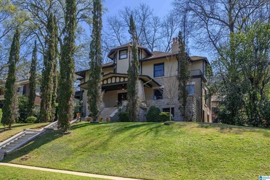 Step back in time in this stately 1915 home rich with timeless on Highland Park Golf Course in Alabama - for sale on GolfHomes.com, golf home, golf lot