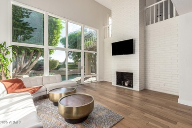 What a sanctuary! This beautiful townhome awaits you in the on Starfire At Scottsdale Country Club in Arizona - for sale on GolfHomes.com, golf home, golf lot