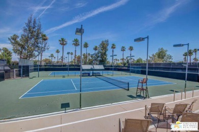 This stunning 2 bed, 2 bath, 984 SqFt private corner unit condo on Desert Princess Country Club in California - for sale on GolfHomes.com, golf home, golf lot