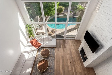 What a sanctuary! This beautiful townhome awaits you in the on Starfire At Scottsdale Country Club in Arizona - for sale on GolfHomes.com, golf home, golf lot