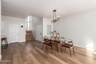 What a sanctuary! This beautiful townhome awaits you in the on Starfire At Scottsdale Country Club in Arizona - for sale on GolfHomes.com, golf home, golf lot