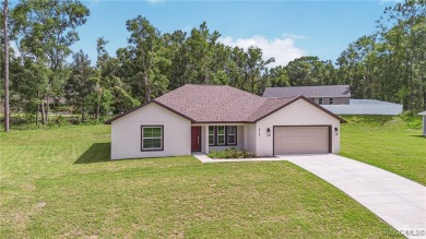 Crafted by an award-winning builder, this Citrus Springs home on Citrus Springs Country Club in Florida - for sale on GolfHomes.com, golf home, golf lot