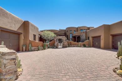 This high-quality custom home with sunset views in guard-gated on Mirabel Golf Club in Arizona - for sale on GolfHomes.com, golf home, golf lot