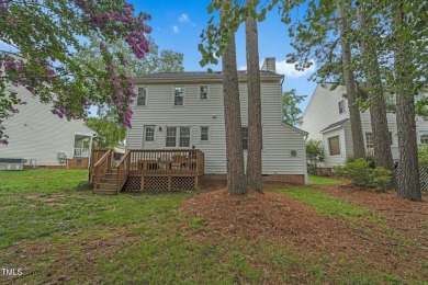 Own a home right on the golf course! No carpet throughout! on Hedingham Golf and Athletic Club in North Carolina - for sale on GolfHomes.com, golf home, golf lot